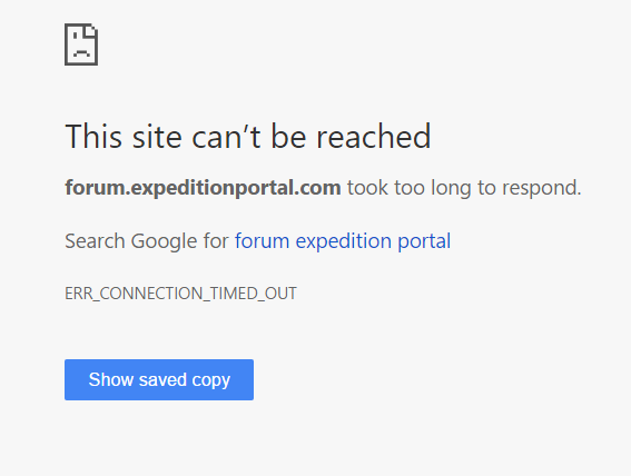 Google error message, cache link.PNG