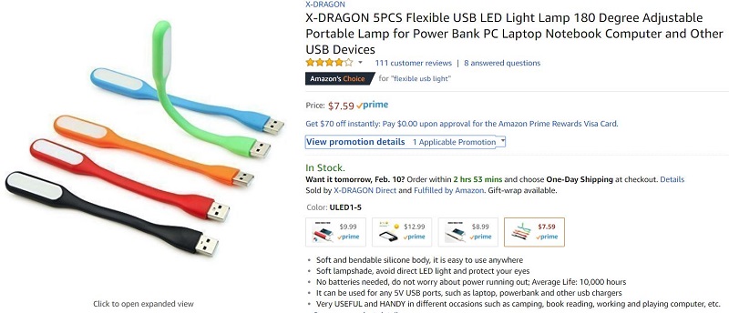 X-Dragon bendable USB-LED lights.JPG