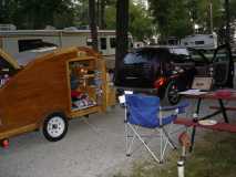 Campsite in Arkansas