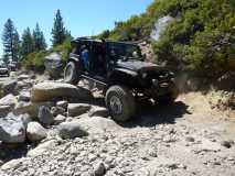 The Rubicon Trail being tamed