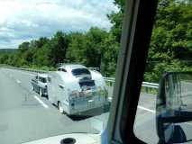 VW topped trailer