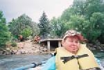 my loving wife Kim on the Animas River, Durango,CO