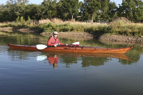 finished kayak