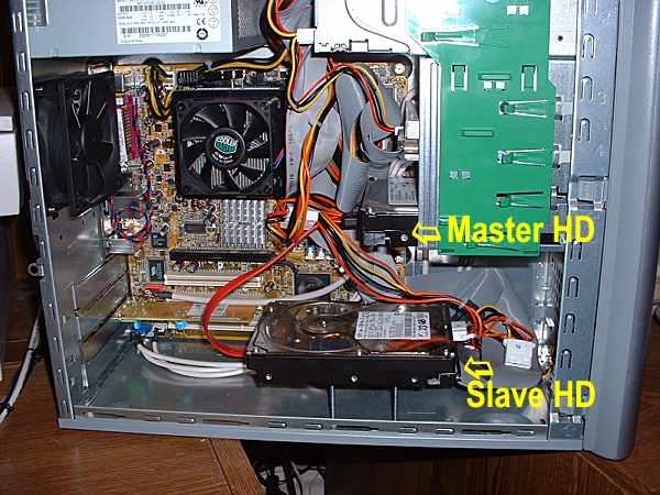 Hard Drive and Slave