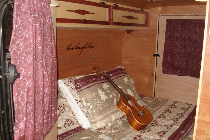 Inside the cabin