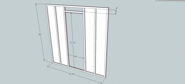 rear bulkhead wall dim