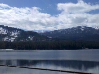 Lake Siskyou....really full..!!!!