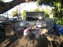 Galley and camp at Refugio State Beach,CA