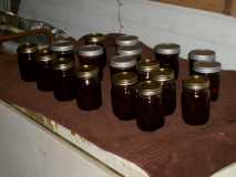 First round of preserves cooling