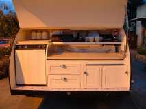 Galley doors and draws fitted