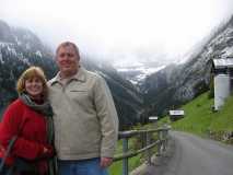 Mark & Cindi in the Swiss Alps