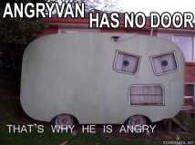 angry van