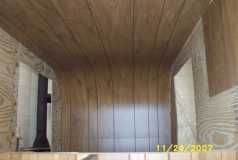 Cabin paneling