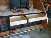 drawers installed
