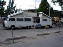 VW camper trailer