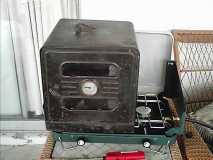 camp stove with oven