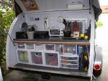 Galley Storage before I painted the front.