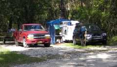 Dusty's truck and my Escape