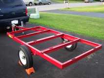 Assembled Trailer Frame