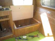 Dinette area Winnebago