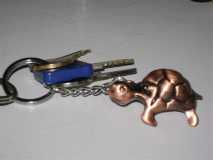 copper keychain