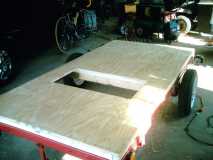 Floor Assembly with storage cutout