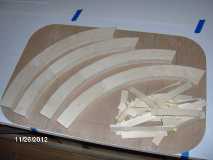Front Arch Ribs Rough Cut