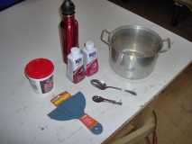 Spackle and Dye Supplies