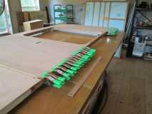 Street Toe Board Shims Glued