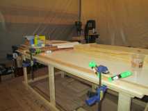 Toe Kick Glue Up