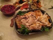 Roast Turkey and Cranberry Sauce