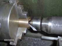 Chamfering Front Pintle Bushing