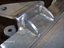 Curb Side 2nd  Gusset Part Weld