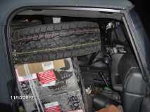 Jeep Loaded with Tires 3