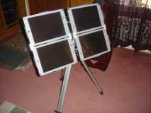 Solar Panel, 20 watts, on removable tripod