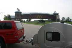 Platte River road arch