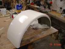 fender out of mold