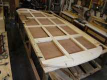 One wall frame cut and ready to be glued and screwed togeather