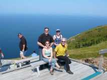 the 4 of us on the skyline trail