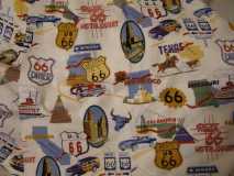 Route 66 Fabric