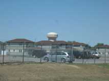 Ellsworth Base tower & looking at base housing