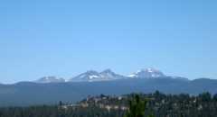 Three sisters mountains, Oregon