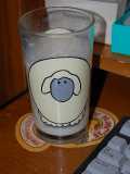 Sheep glass front