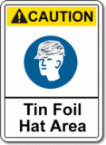 foil hat area