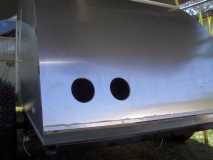 Holes for tail lights