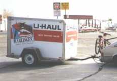 U-haul trailer