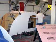 Test Fitting the Aluminum...March 2006