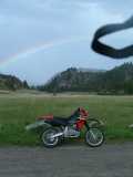 Nice rainbow...wish I would of checked the strap.