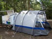 KITSAP MEMORIAL STATE PARK WITH SIDE TENT