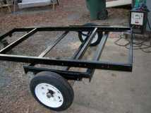 Widening 4 foot trailer to 5 foot